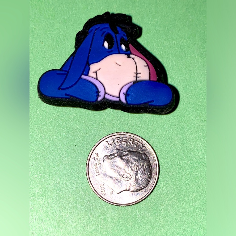 (10 for $15) Eeyore Watching something of Winnie the Pooh Crocs Shoe Charms